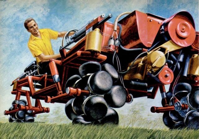 Иллюстрация из  Popular Science, July 1964