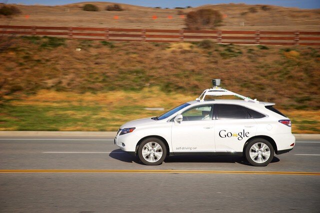 Самоуправляемое авто Google. Источник: Flickr/LoKan Sardari