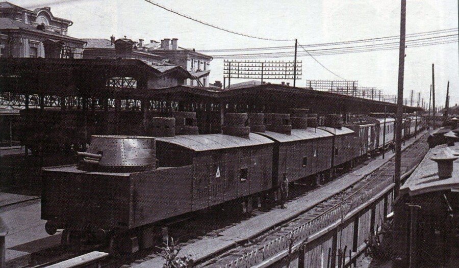 бронепоезд "генерал Дроздовский"