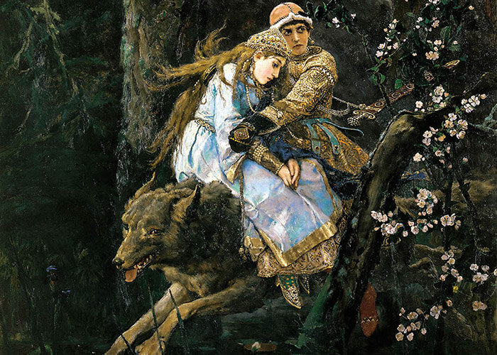 В. М. Васнецов «Иван-царевич на Сером Волке»