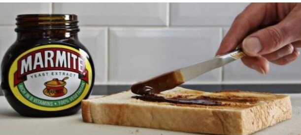Marmite on toast.