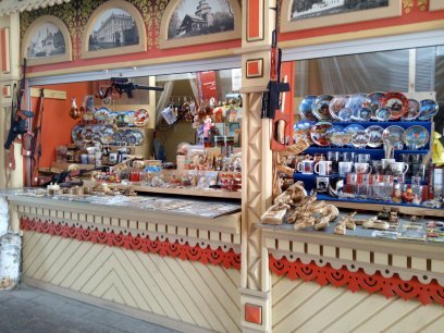 фото сувенирной лавки в нижегородском кремле, где мы продавали свои изделия