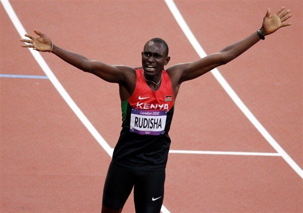 Олимпийский  чемпион 2012 года и мировой рекордсмен на дистанции 800 метров того же  года – всего 1.40,91 м. Молодость спортсмена позволяет ожидать от него и  дальнейших побед и рекордов. 2. Майкл Джонсон, США