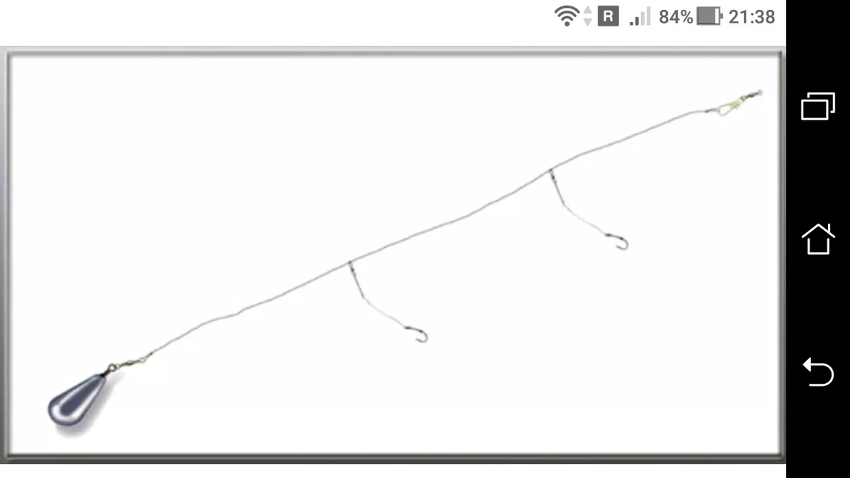 фото Оснастка с двумя крючками для спиннинга: схема, вставка донка-закидушку