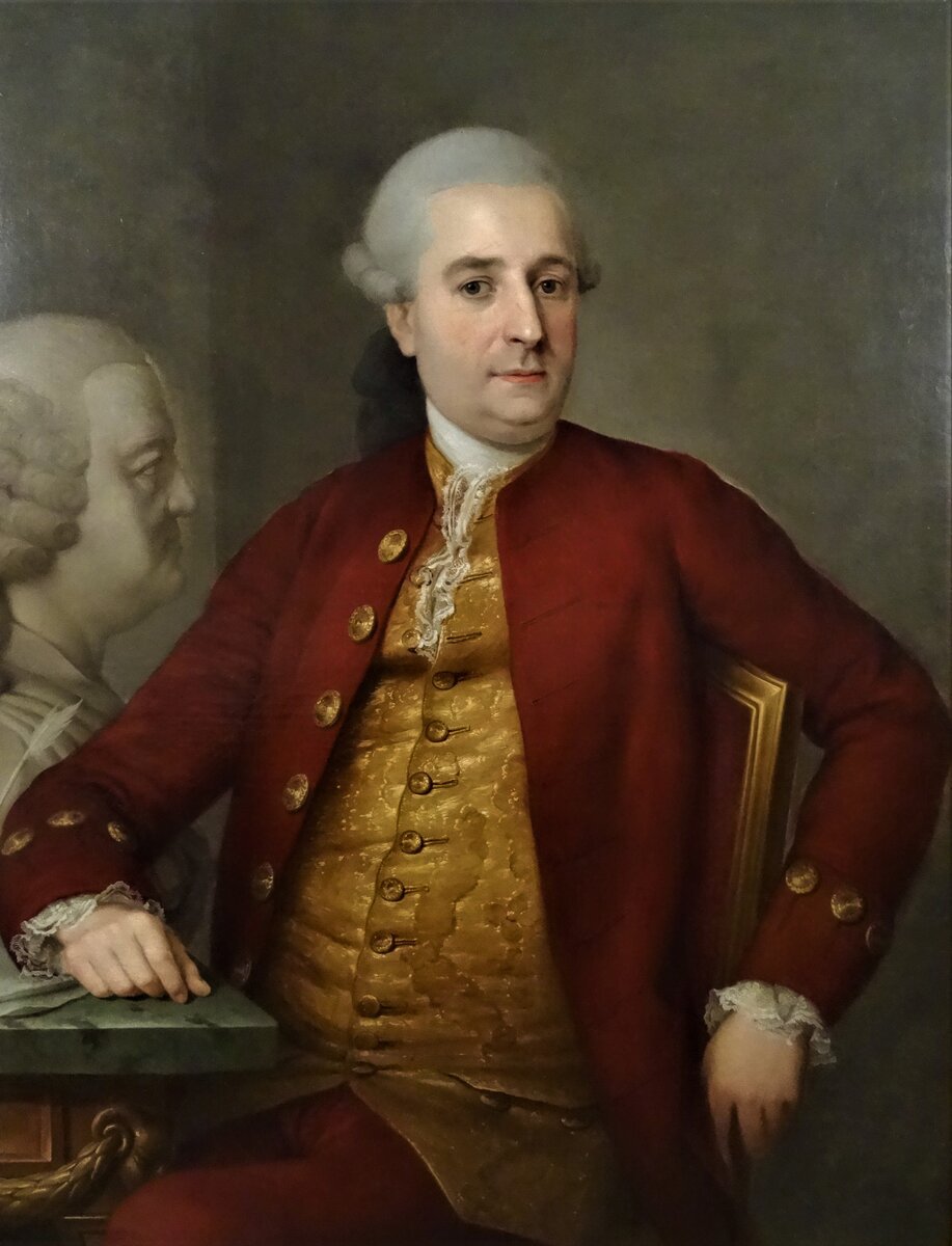 Портрет Иоганна Кристиана Баха работы Помпео Джироламо Батони