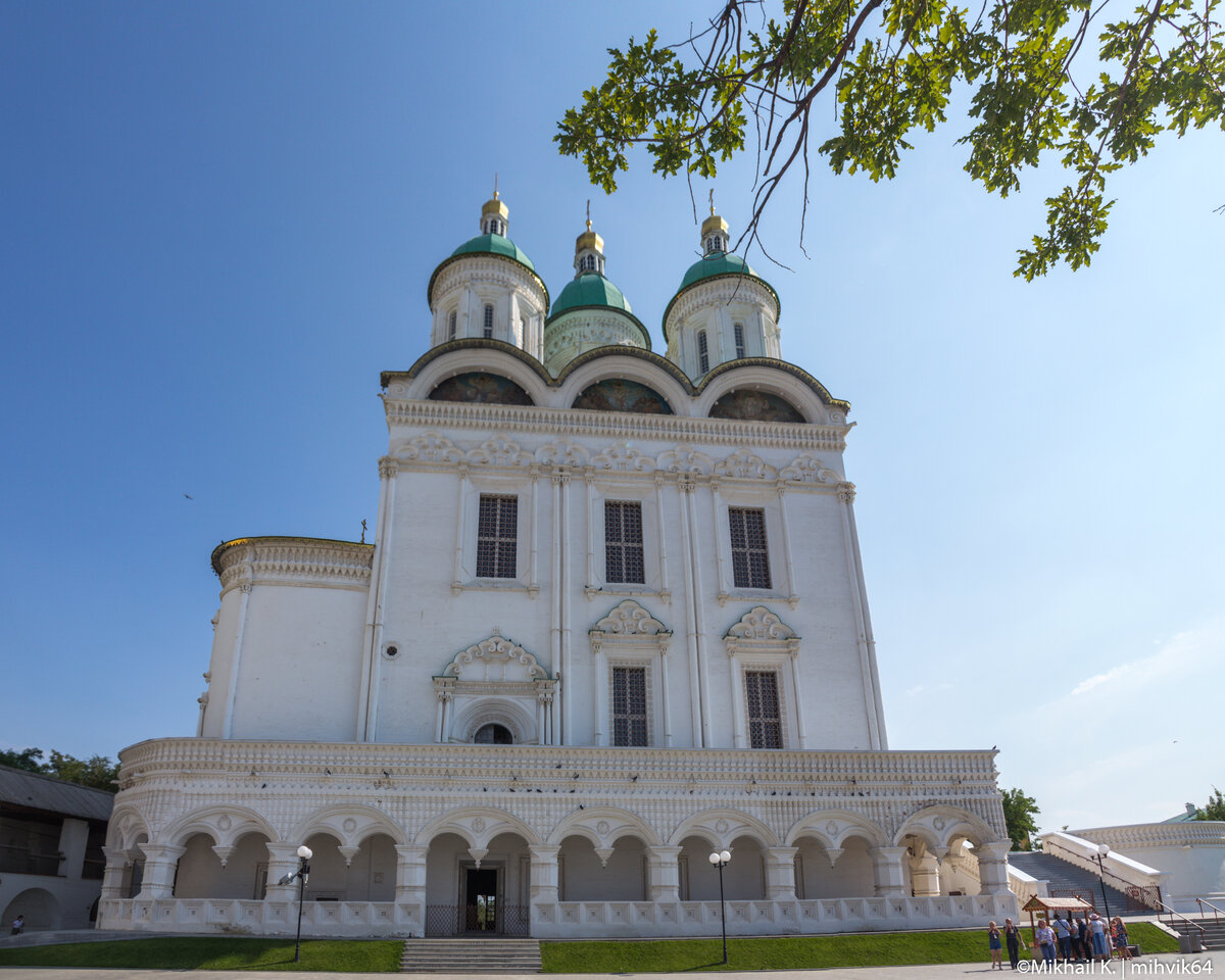Астраханский Кремль кафедральный собор Успения Пресвятой Богородицы