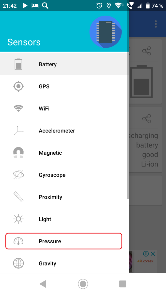 "Давление" по нашему.