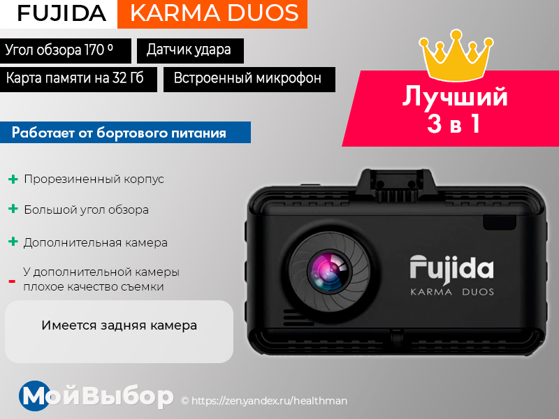 Видеорегистратор fujida karma duos инструкция по применению