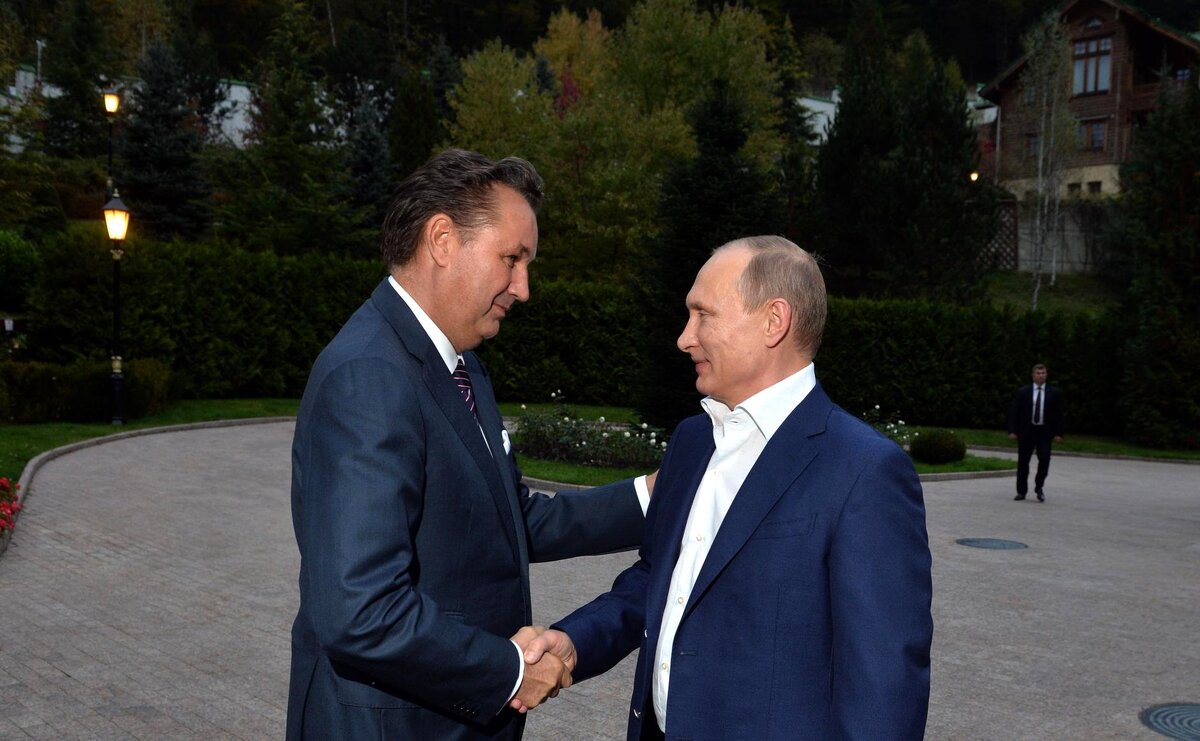 Встреча Бу и Путина Октябрь 2015 года