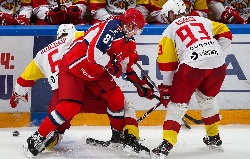 ЦСКА-Йокерит. Фото: tass.ru