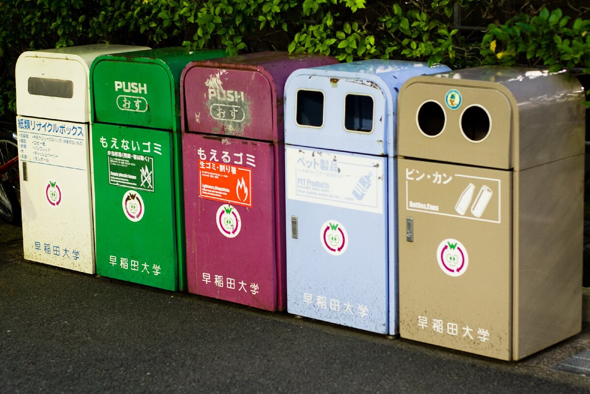 Как жители Японии выбрасывают мусор и что такое «мусорные» дни
