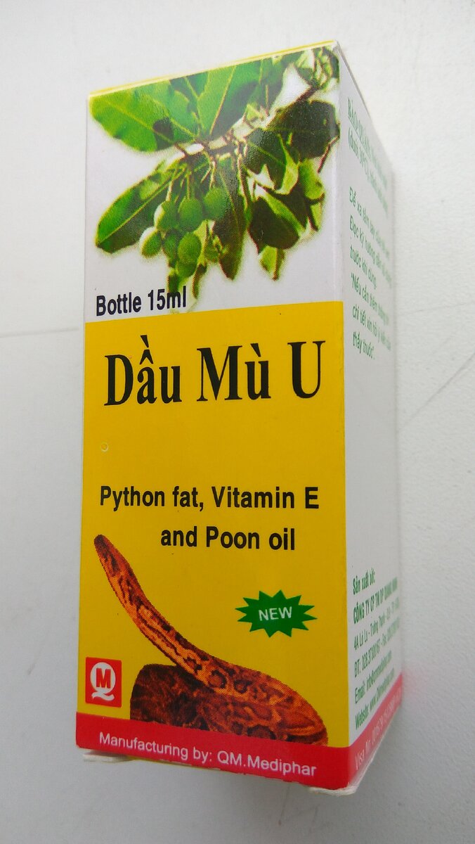 "Жир питона" из Вьетнама