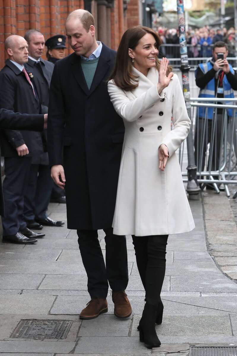 Кейт Миддлтон и принц Уильям во второй день тура по Ирландии