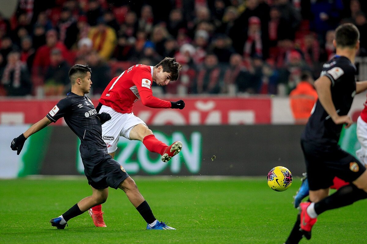 Кубок России. Спартак-ЦСКА 3:2. 1 гол Бакаева