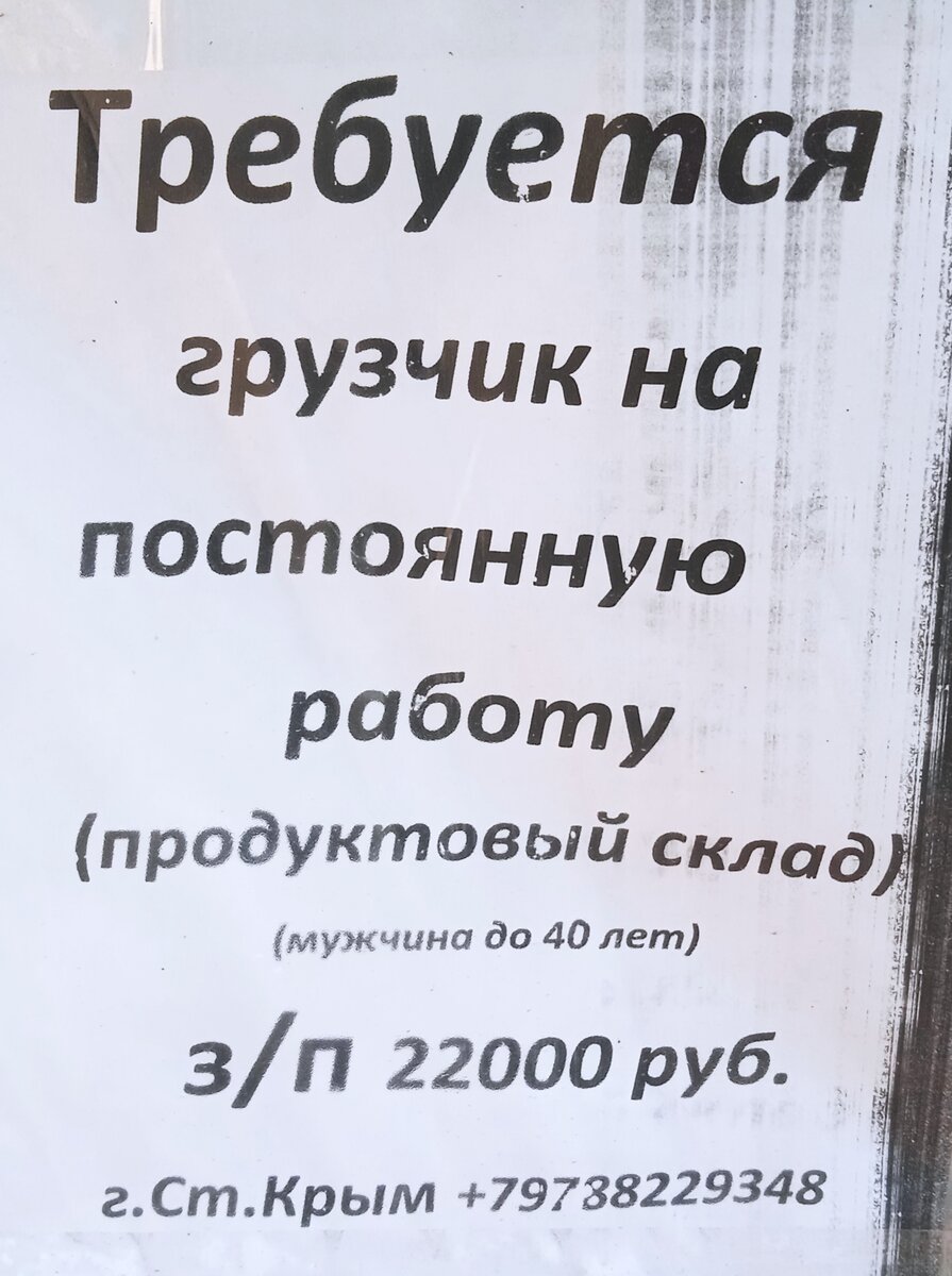 Безработица в Старом Крыму? Нет не слышали.... | Мой Крым - моя планета |  Дзен