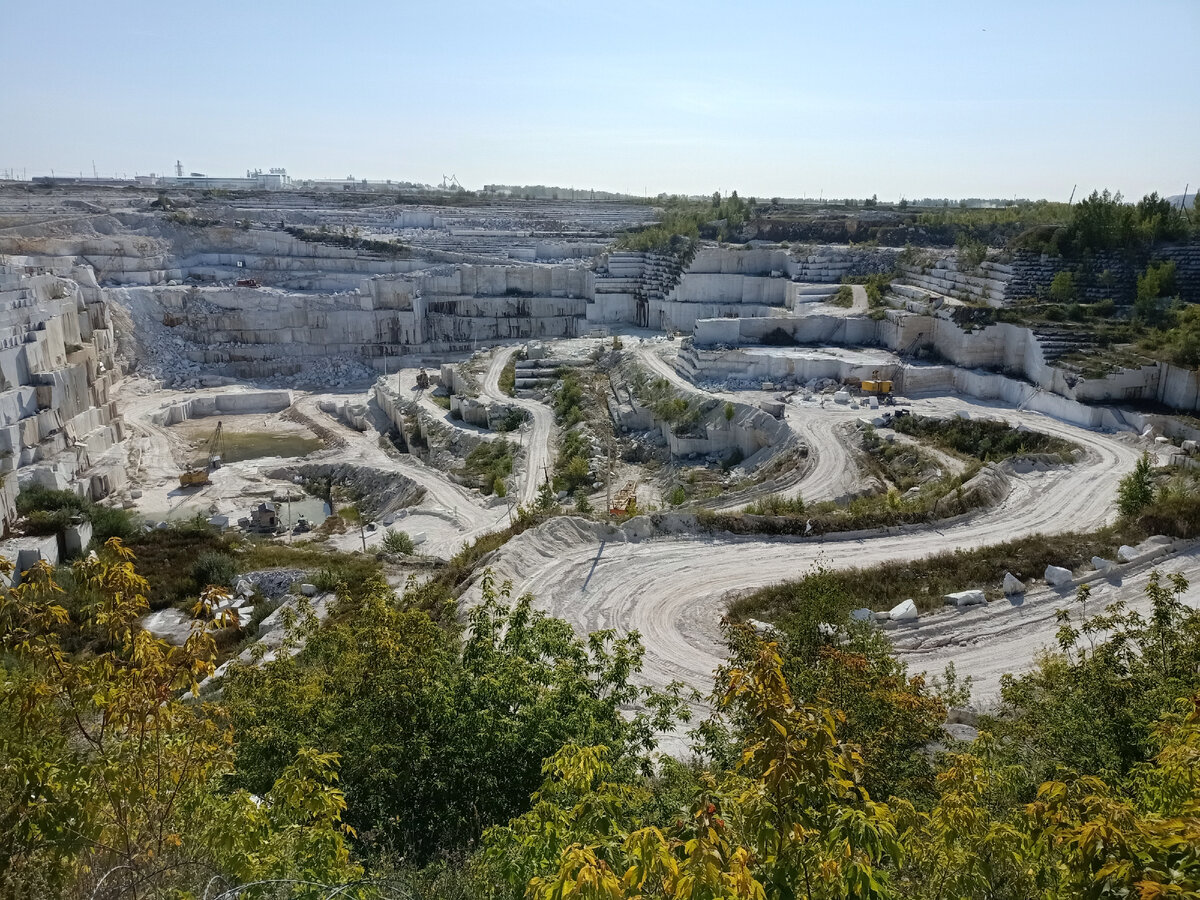 Мраморный карьер. Фото автора.