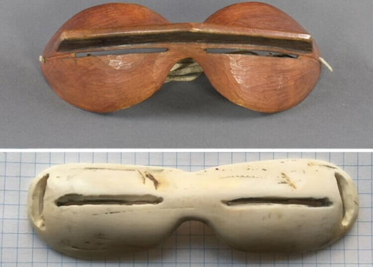 Первые очки, предназначенные для защиты от солнечного света