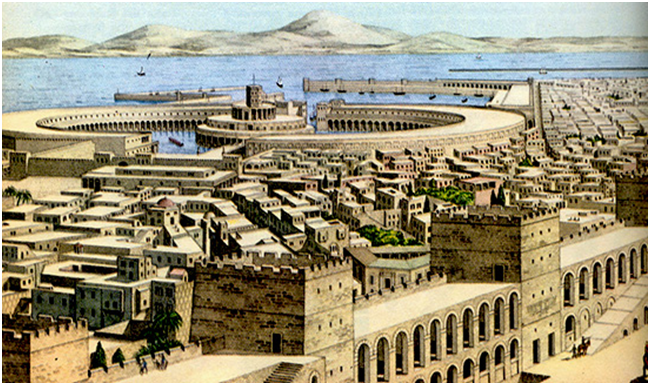 Карфаген. Реконструкция. (источник изображения: 2.bp.blogspot.com)