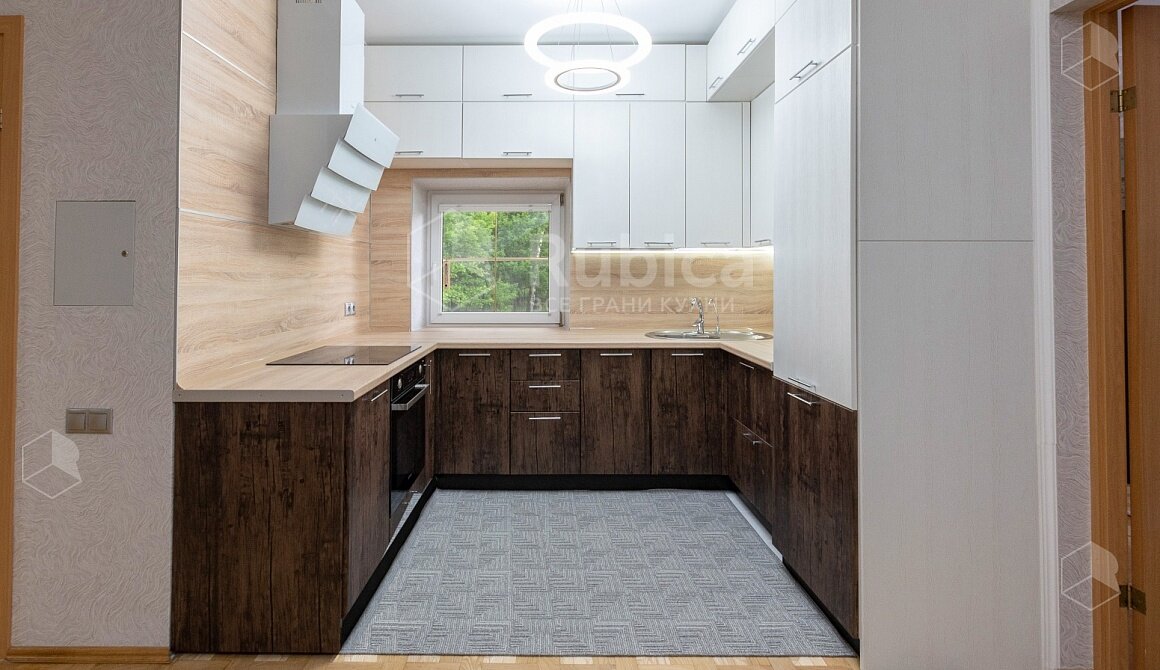 П-образный гарнитур на 5 кв м