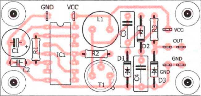 Вариант печатной платы