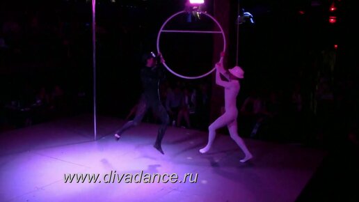 Парный номер. Воздушное кольцо от Divadance