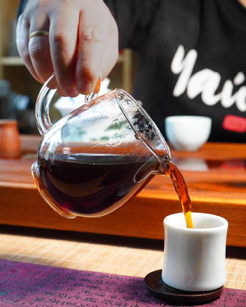 Заваренный шу пуэр