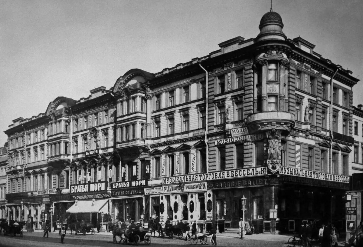 невский проспект санкт петербург 1900 год