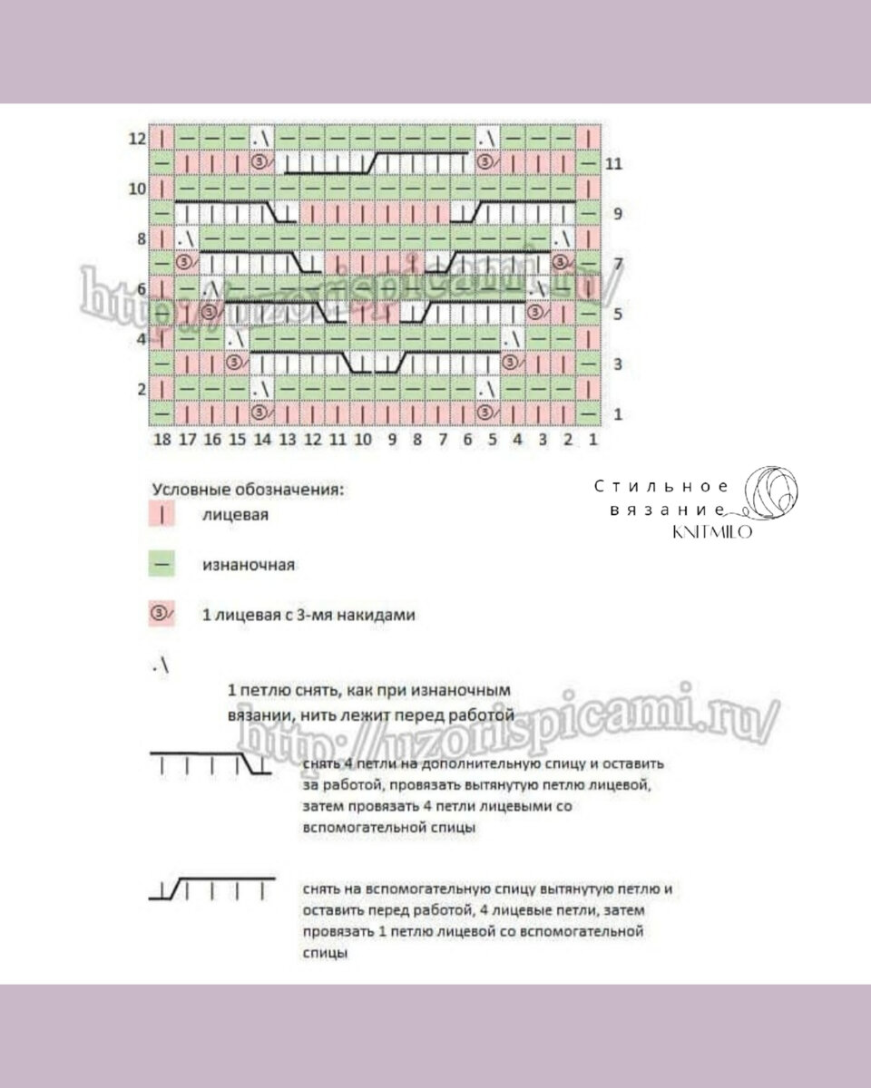 Серпантин 4 петли схема