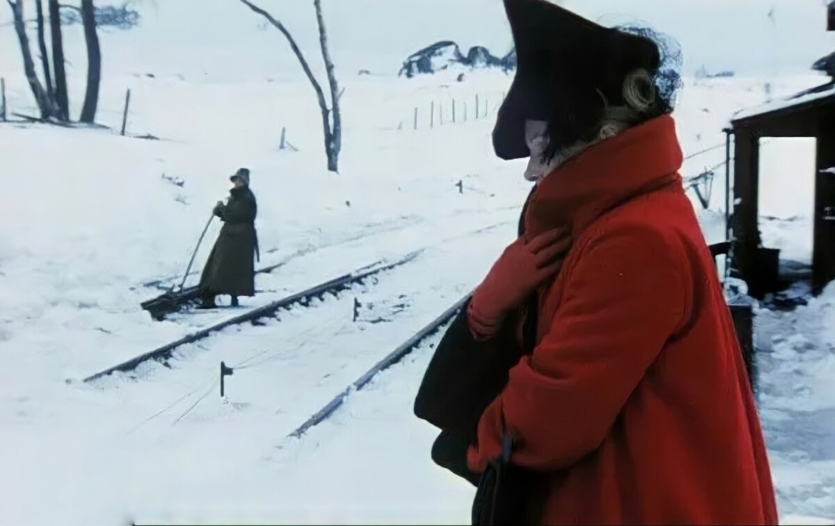 Кадр из фильма «Стрелочник», 1986 год, режиссер Йос Стеллинг
