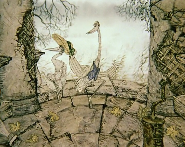 Кадр из фильма "Цапля и журнал" взят для иллюстрации из Яндекс Картинки. 