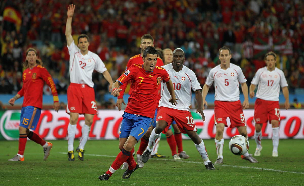     Чемпионат мира 2010 года, групповой этап.Испания - Швейцария 0:1.