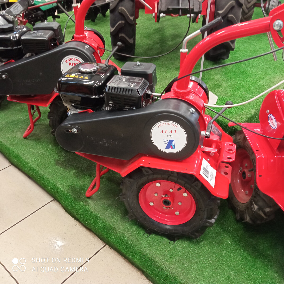 Мотоблок Агат, в магазине. 