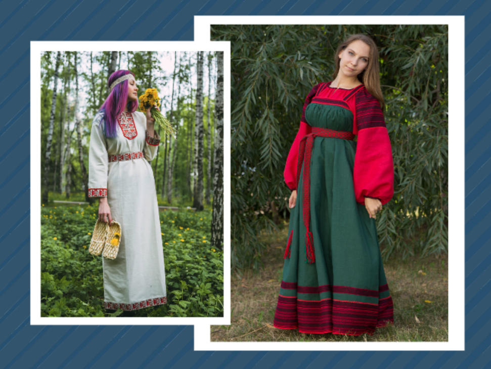 За такие наряды ручной работы на "Ярмарке Мастеров" просят по 10000 рублей. Цены внушительные. правда?