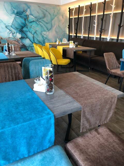 Очень интересный интерьер