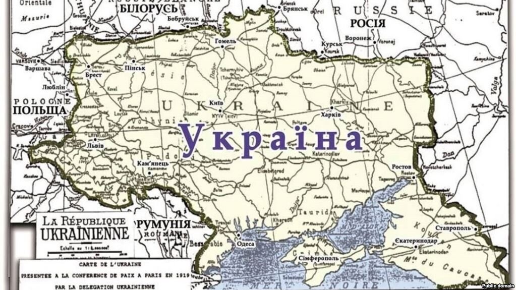 Карта кубани и украины