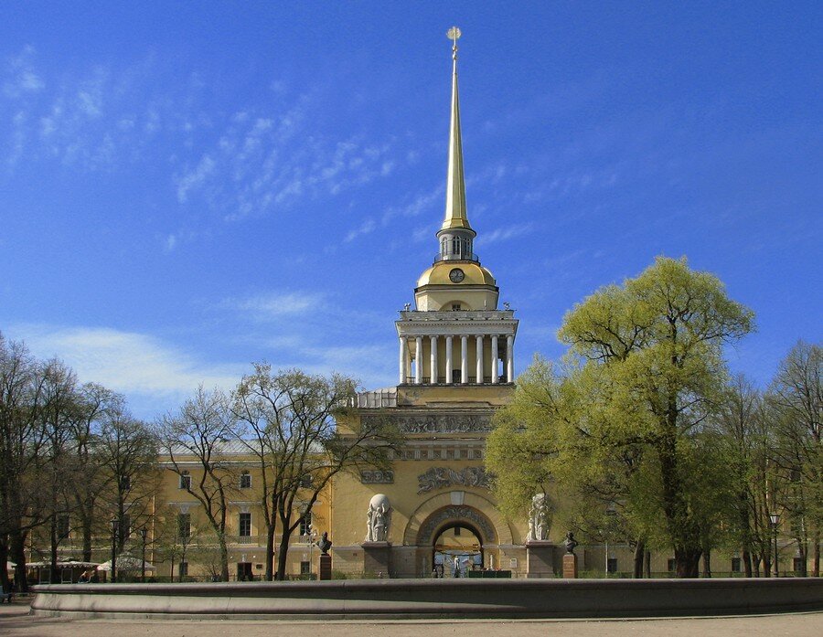 Санкт Петербург Адмиралтейство с Невы