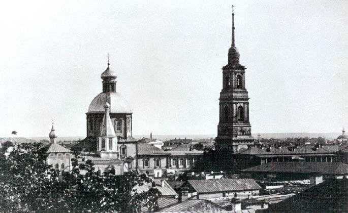 Владимирский собор и церковь Положения ризы Господней, 1878 год
