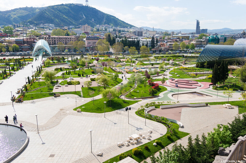 вид на парк Рике