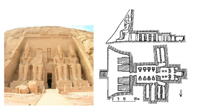 Храм рамзеса 2 в абу симбеле план