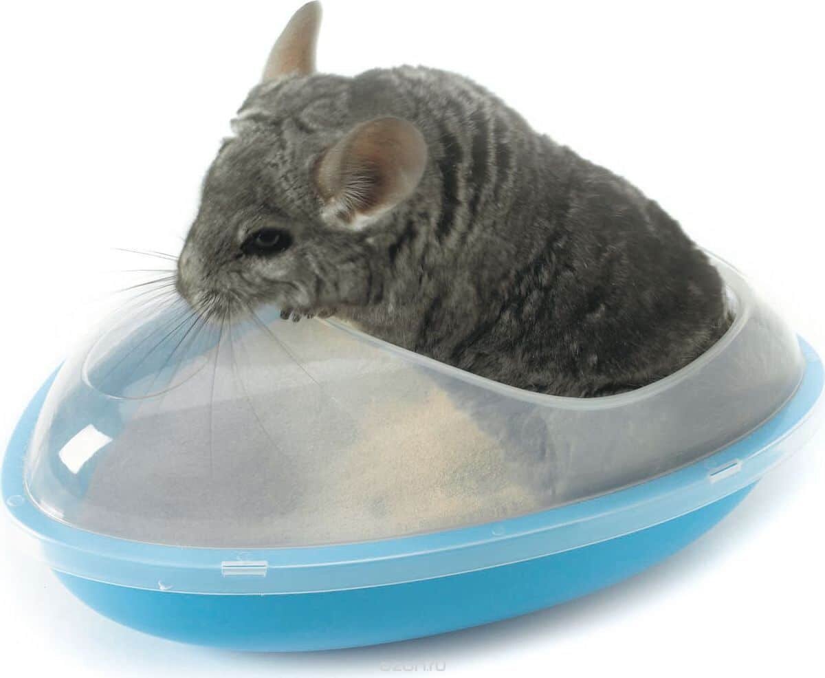 Ванночка для купания шиншилл
