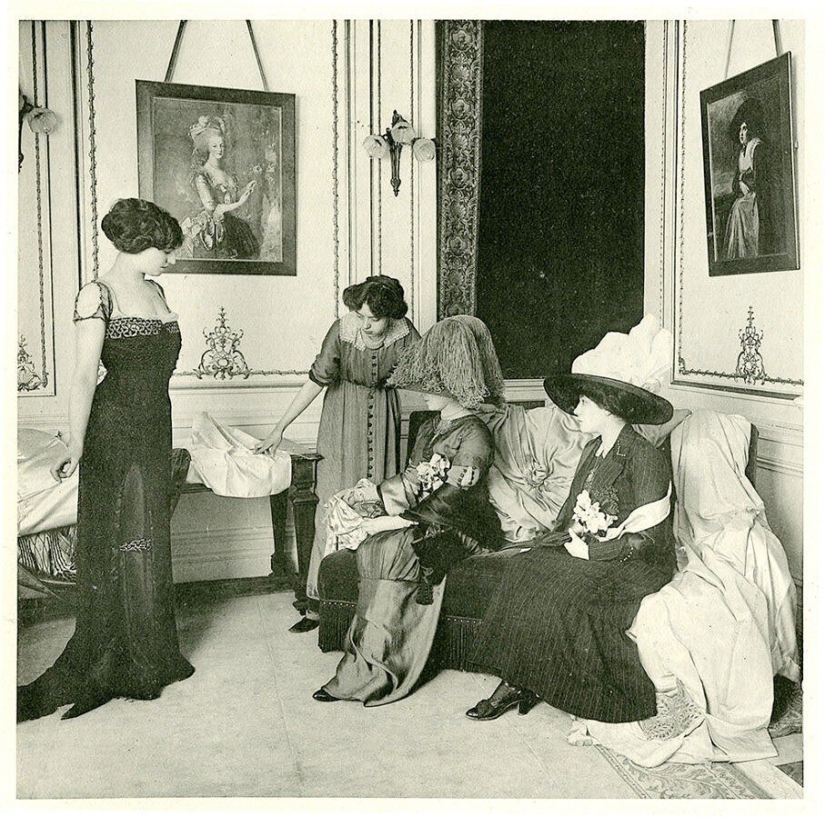 Показ мод в ателье Чарльза Фредерика Уорта 