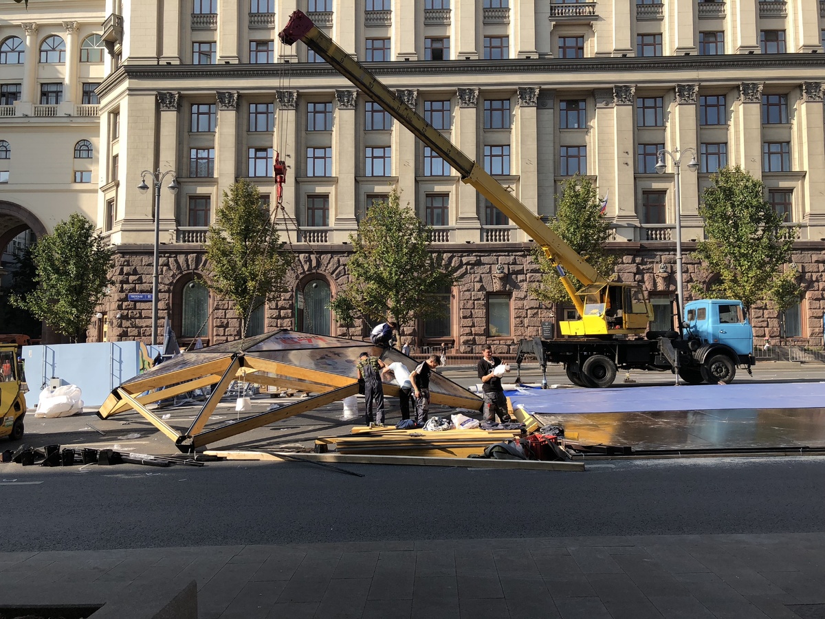 Москва, ул. Тверская, 11. 7 сентября 2018 года. Фото из личного архива Alfred