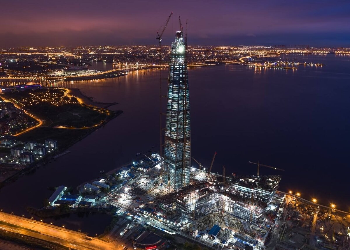 Лахта-центр в Петербурге