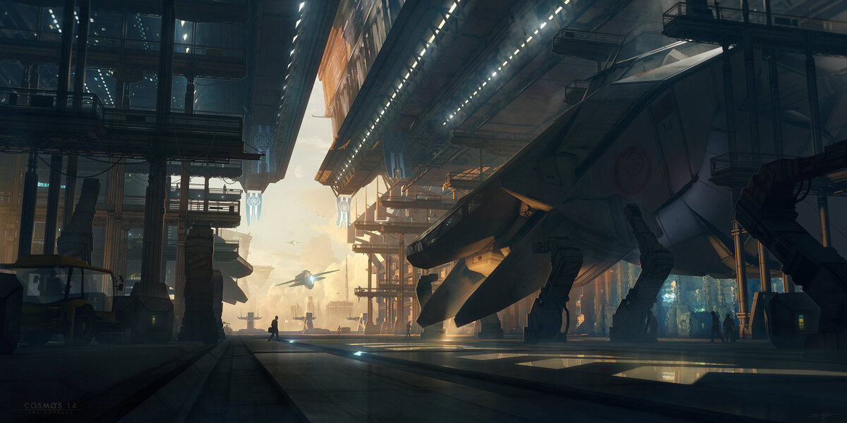 Bastien Grivet - COSMOS 14 - Spaceport