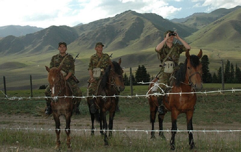Киргизские пограничники. Фото Sputnik