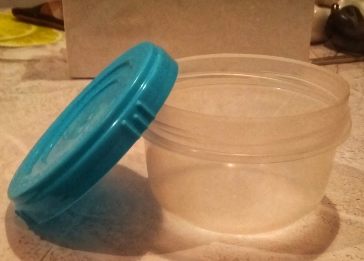 Вот такая у меня порция обеда. (250 мл)