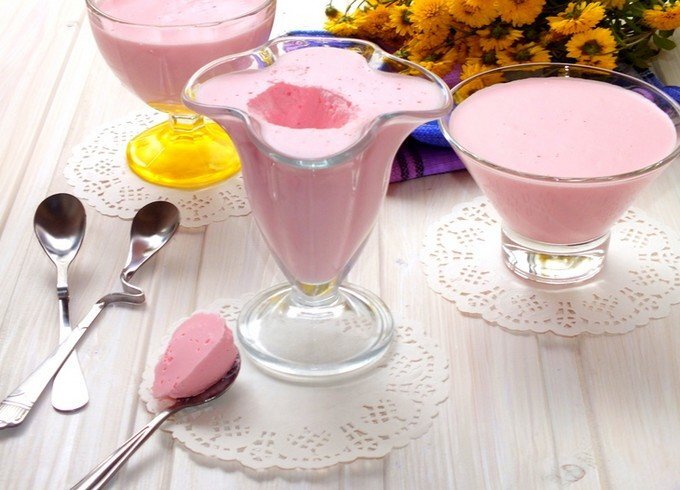 десерт из киселя