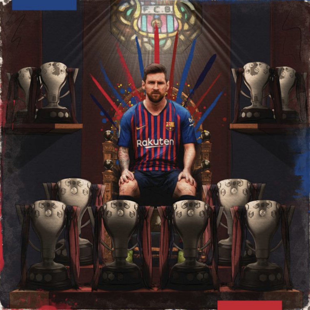 Лео Месси - десятикратный победитель Ла Лиги