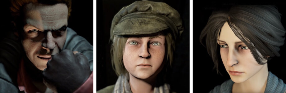 Население Города обзавелось полноценными моделями. Кому-то из горожан в плане детализации повезло больше, кому-то — меньше.