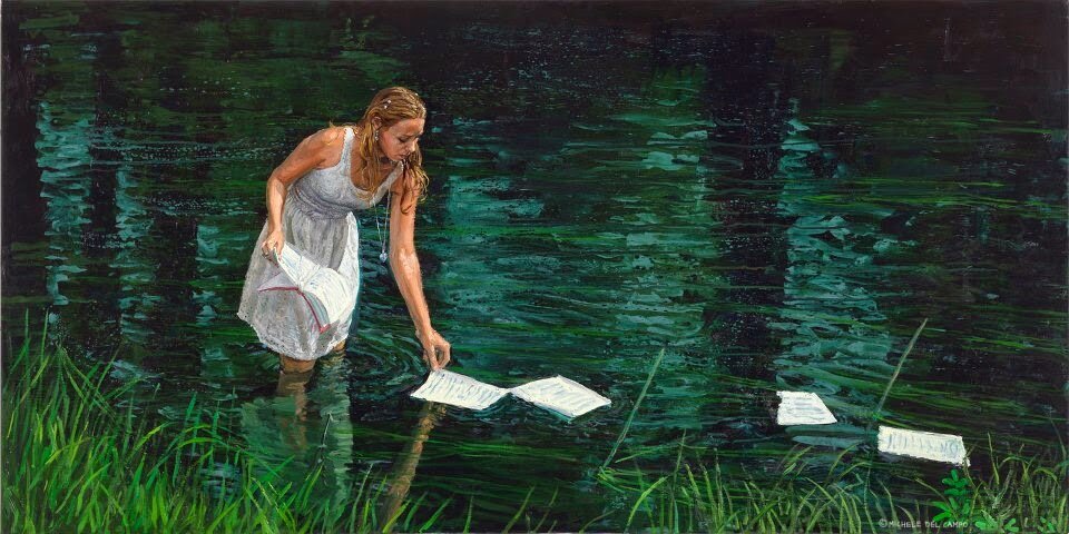 Художник Мишель Дель Кампо